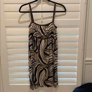 Julie brown dress